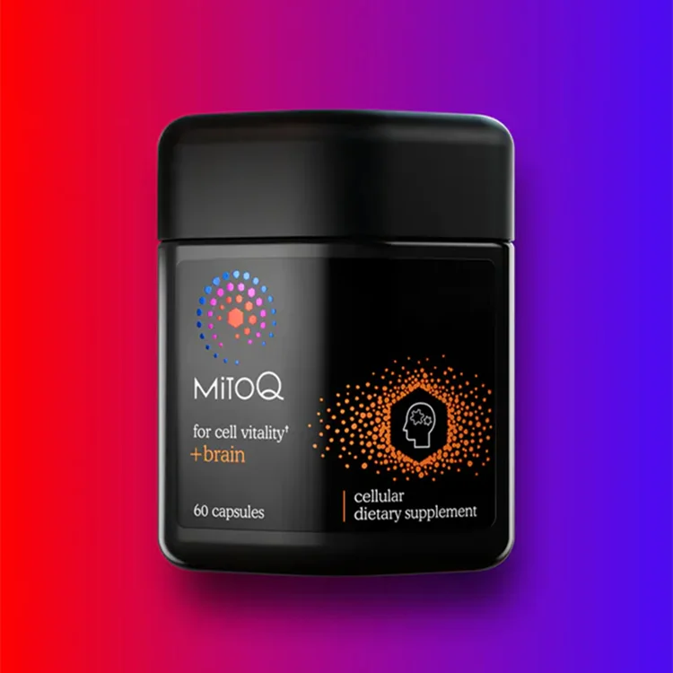 MitoQ brain 锐智胶囊(助力大脑健康) 60粒【保质期2027/01】